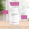SuperSmart Pumpkin Seed Oil Supplement 1000mg per Day (+ Vitamin E) - Pumpkin Seed Oil for Hair Growth | Non-GMO & Gluten Free - 60 Softgels - 3 of 4