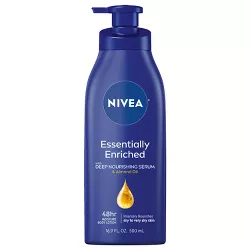 NIVEA Essentially Enriched Dry Skin Body Lotion with Almond Oil - 16.9 fl oz