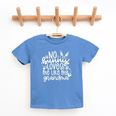 The Juniper Shop No Bunny Loves Me Like Grandma Youth Short Sleeve Tee