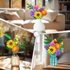 Hogokids Flowers Bouquet Building Set, 1853 Pieces, Interlocking Block Toys for Adults and Kids Aged 6+ - 2 of 4