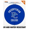 Presbyterian College Blue Hose Logo Automotive Car Window Locker Circle Bumper Sticker - 2 of 4