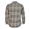 Burnside Men's Tan Plaid Yarn Dyed Modern Fit Flannel Shirt - image 3 of 3