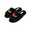 Jessica Simpson Womens Fuzzy Open Toe Slide Slipper - 4 of 4