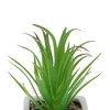 Unique Bargains Artificial Plants Ceramic Pot Plastic 2.01"x2.01"x2.95" 1 Pc - 4 of 4