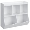 Cubby Shelves with Storage Bins, Toy Organizer and Bookcase for Kids' Room and Playroom - 4 of 4