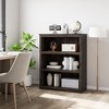 3 Tier Bookcase, Farmhouse Book Shelf with Storage, 40 Inch Tall Open Display Bookshelves - 4 of 4