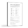 Southworth Parchment Specialty Paper Gray 24 lb. 8 1/2 x 11 100/Box P974CK336 - 2 of 3