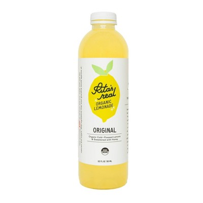 Rita's Real Organic Original Lemonade - 32 fl oz