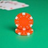 Slickblue 25-Count Striped Dice 11.5g Poker Chips, Clay Composite, Great for Game Nights & Counting Tools, Color Options - 3 of 3