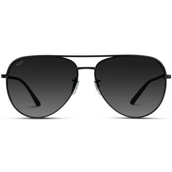 WMP Eyewear Oversized Designer Inspired Flat Lens Sunglasses for Women