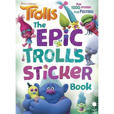 Amscan Trolls Sticker Book - Party Adventure