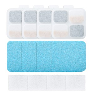 Oneisall PW07 Pet Water Fountain 4PCS Carbon Filters Replacement - 1 of 4