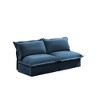 NicBex Couches for Living Room Single Deep Seat Sofa Couch Fabric Slip-covered Armchair with 1 Big Back Cushion and 2 Big Toss Pillows - 2 of 4