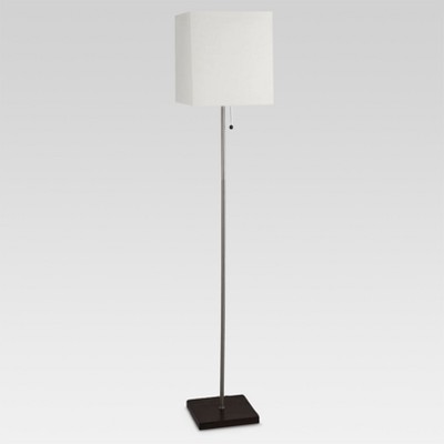 cream standard lamp