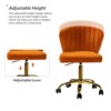 Ilia Comtemperary Swivel Office Chair with Channel Tufted Back | Karat Home - 3 of 4
