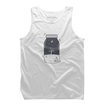 Men's Design By Humans Halloween in a jar By roc21 Tank Top