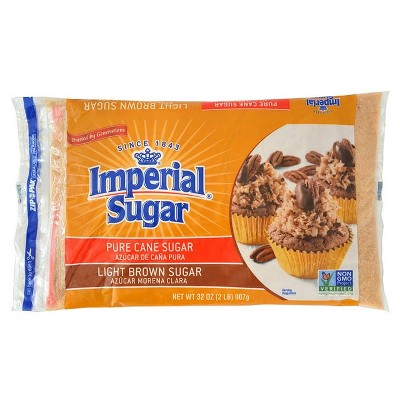 Imperial Sugar Light Brown Sugar, 32 oz, Pack of 2