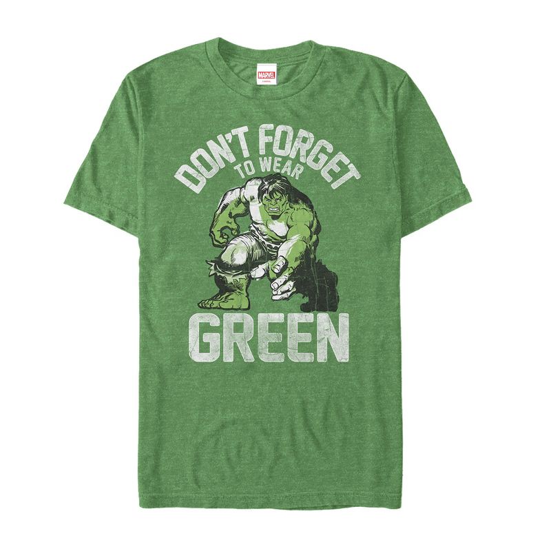 Men's Marvel St. Patrick's Day Hulk Wear T-Shirt, 1 of 4