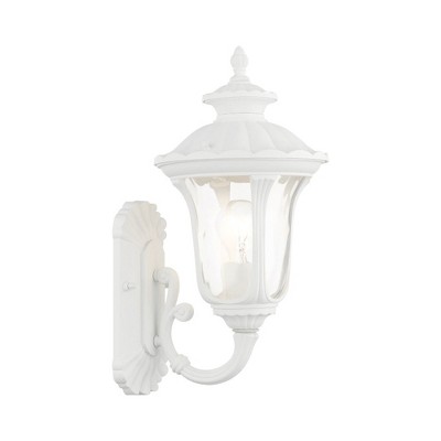 Livex Lighting Oxford 1 - Light Wall Light in  Textured White
