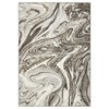 Washable Area Rugs for Living Room, Soft Modern Abstract Rug Non Slip Low Profile Carpets for Bedroom Dining Room - 3 of 4