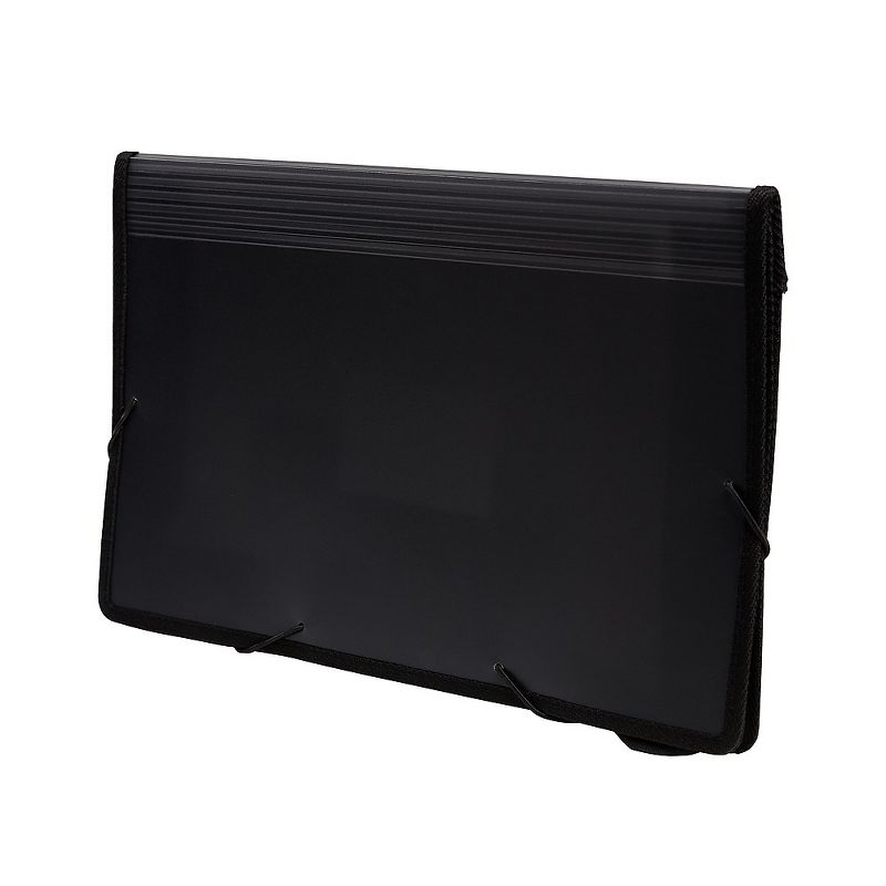 Staples Poly Expanding Wallet 3-1/2" Expansion Legal Size Black (10761) TR10761/10761, 3 of 4