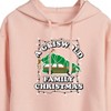 Women's - Warner Bros. - Griswold Family Christmas Tree Cropped Graphic Hoodie - 2 of 3