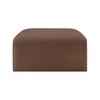 Meridian Furniture,Arc Vegan Leather Ottoman - 4 of 4