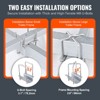 VEVOR Marine Trailer Guide Set, 62'' with Illumination, Pair of Steel Anti-Rust Guide Poles, Equipped with PVC Sleeves, Ideal for Ski, Fishing - 4 of 4
