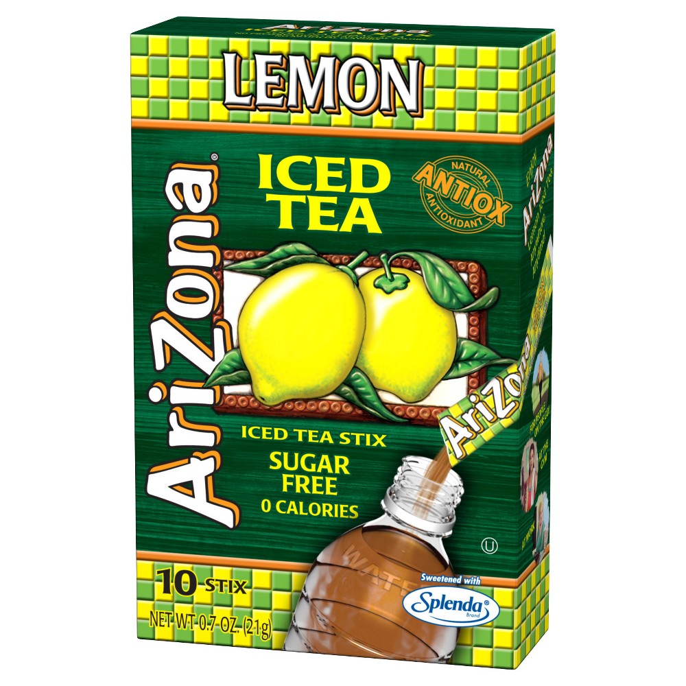 UPC 613008724177 product image for AriZona Lemon Box - 10pk/.7oz Stix | upcitemdb.com