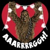 Boy's Star Wars Chewie Valentine Heart Pull Over Hoodie - 2 of 4