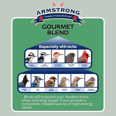 Armstrong Gourmet Blend Wild Bird Seed, 15.4 Pounds