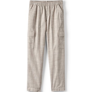 Lands' End Kids Woven Pull On Utility Cargo Pants - 1 of 4