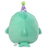 Squishmallows Original 12-Inch Sharon Teal Shark with Party Hat Confetti Belly - Official Jazwares Plush - Gift for Kids, Girls & Boys - 4 of 4