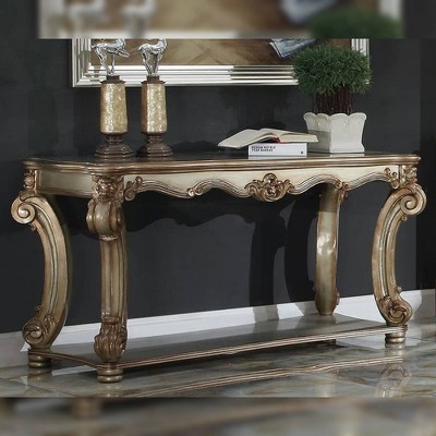 Photo 1 of 58 Vendome Accent Table Gold Patina - Acme Furniture