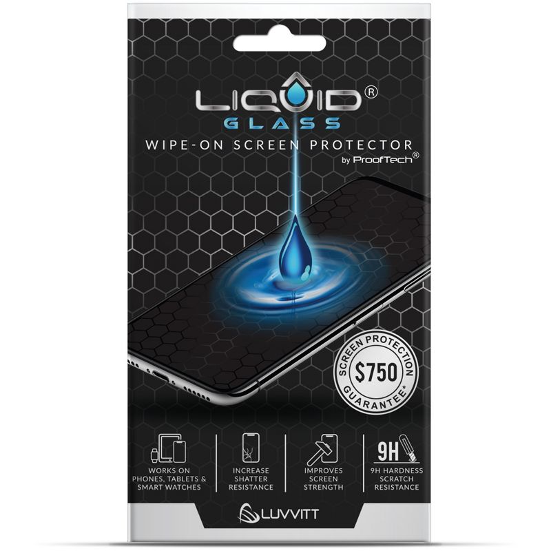 LIQUID GLASS Screen Protector with $750 Coverage for All Phones Tablets and Smart Watches, 1 of 7