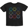 The Juniper Shop SmileyWorld Wink Rainbow Swirl Youth Short Sleeve Tee - 3 of 4