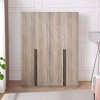 Manhattan Comfort Set of 2 Lee 2 Door Wardrobe Closets - 2 of 4