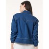 Jones New York Shirred Sleeve City Denim Jacket - 3 of 3