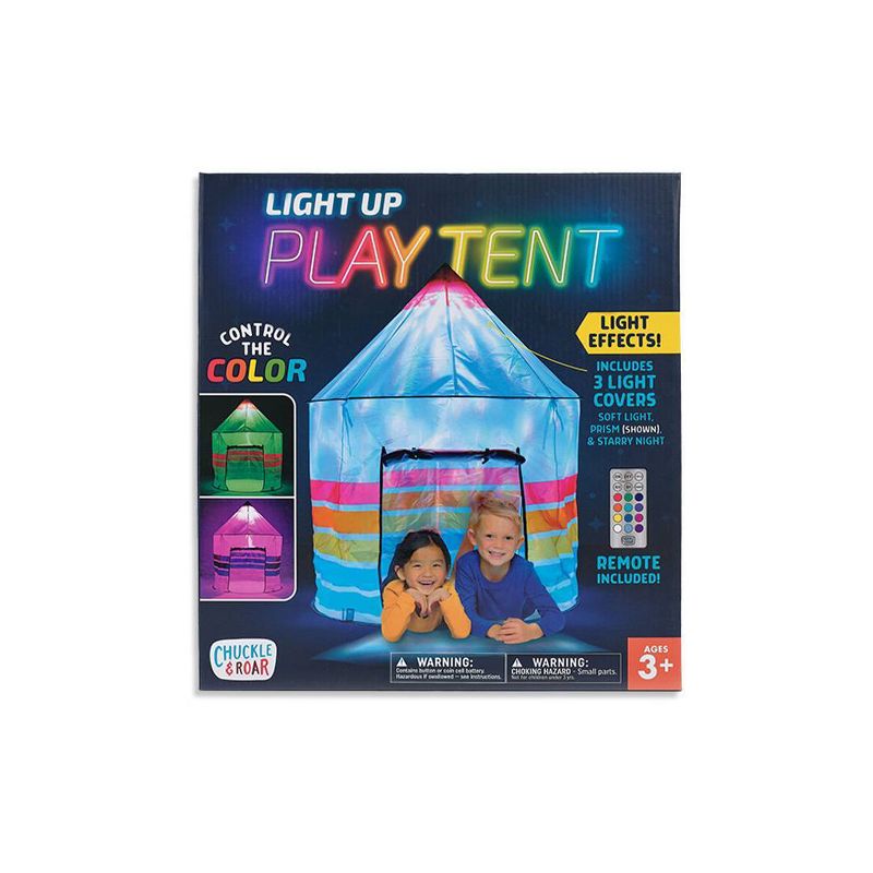 Chuckle &#38; Roar LED Light Up Play Tent, 3 of 10
