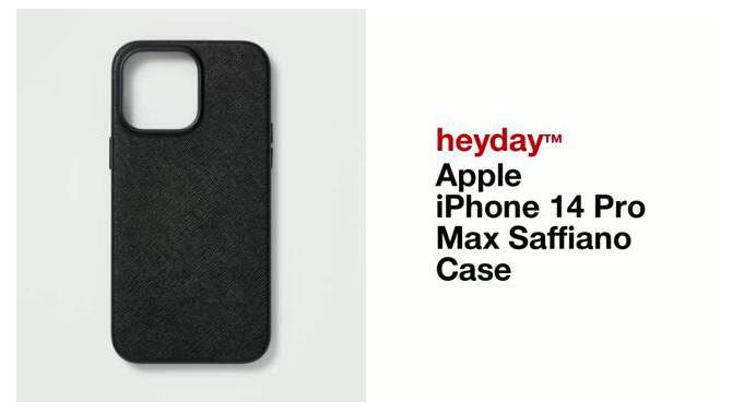Apple iPhone 14 Pro Max Saffiano Case - heyday™, 2 of 5, play video