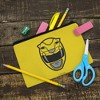 Power Rangers Yellow Ranger Helmet Makeup Cosmetic Bag Organizer Pouch - 2 of 4