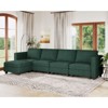 Belffin Modular Sectional Couch with Storage Ottoman L Shape Corduroy Sectional Sofa with Chaise Convertible Modern Sectional Sofa Couch - 3 of 4