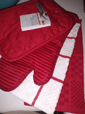 KitchenAid Oven mitts Passion - Passion Red Quilted Onion Pot