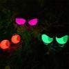 Joyfy 3 Packs Halloween Outdoor Decorations Flashing Peeping Eyes Lights with Timer for Halloween Party Outdoor Indoor Yard Lawn Garden Decoration - 4 of 4