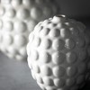 Sullivans 4.5" & 7" Ceramic Bubble Ellipse Vases Set of 2, Cream - 2 of 4