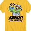 Boys' - Sesame Street - Oscar Go Away Im Reading Short Sleeve Graphic T-Shirt - 2 of 4