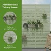 Spassway Outdoor Metal Privacy Screen with Different Colors Garden Fence Panels Patio Trellis Room Divider Decorative Wall Panels - 4 of 4