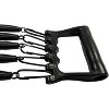 Amber Fight Gear Chest Expander – 66 lbs Resistance, 5 Springs, Adjustable Fitness Tool for Chest, Arm, Back & Shoulder Workout,Black, One size - 3 of 4