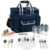 Picnic at Ascot Soft Sided Cooler with Four Person Picnic Set - 4 of 4