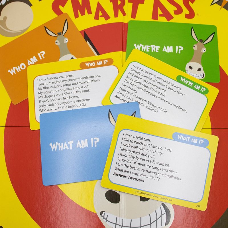 Smart Ass Trivia Board Game, 5 of 7